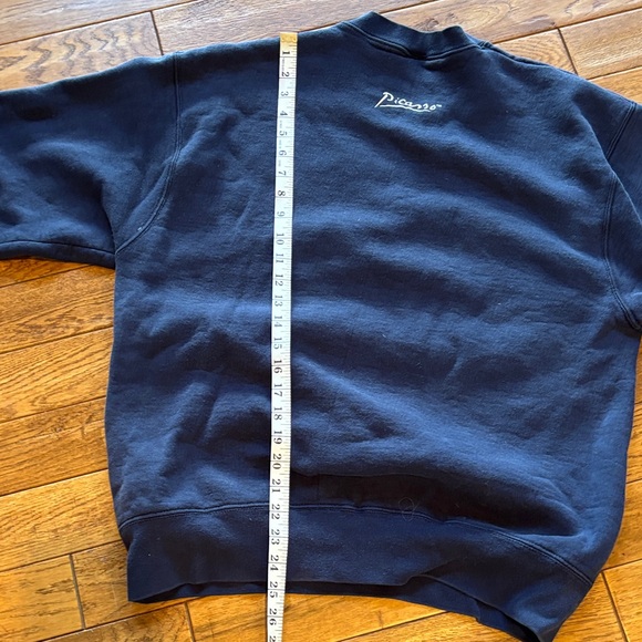 Vintage Picasso “Big Heads”Navy Crewneck Sweatshirt - Picture 11 of 11